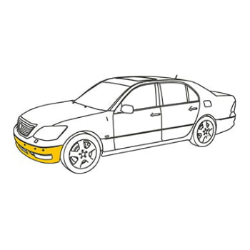 Бампер передній